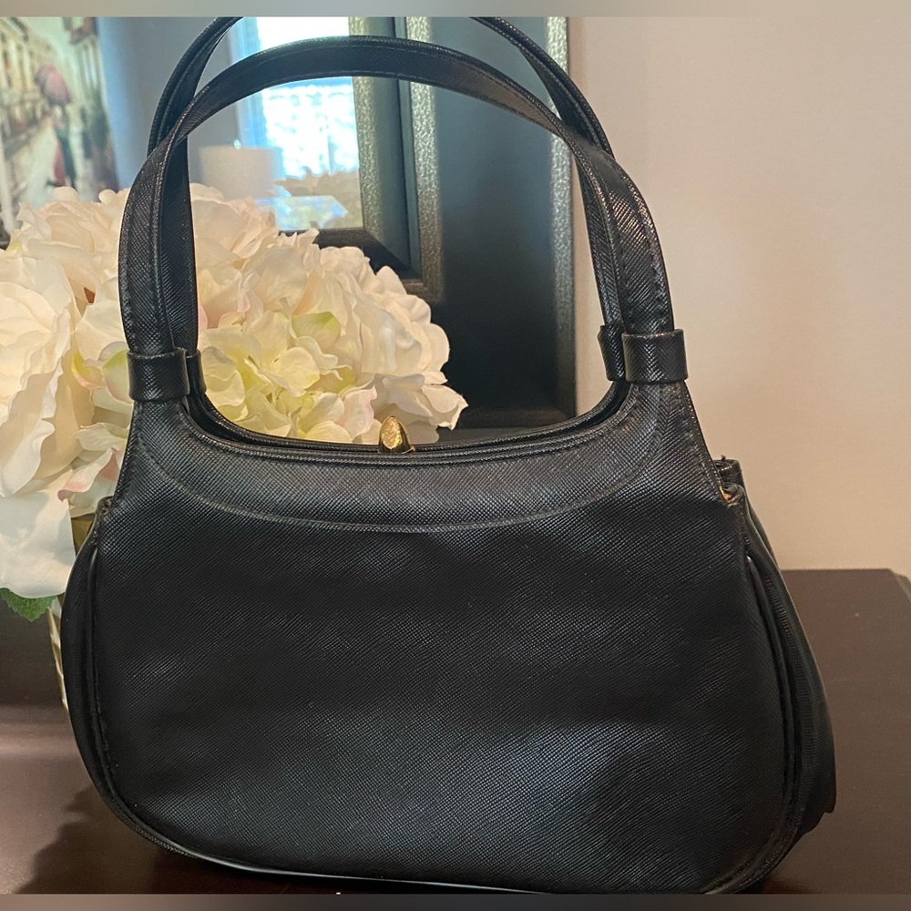 Verdi Vintage Elegant Small Black Women's Handbag